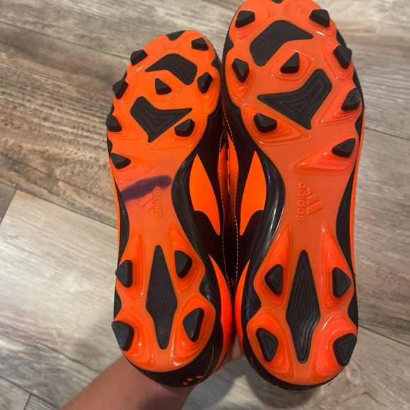 Adidas X Speedportal Messi .4 Size 5.5 Youth Soccer Cleats Orange Black GZ5139 - Picture 4 of 5